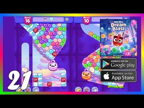 Angry Birds Dream Blast 🐦Gameplay Stage 147-153 (Android, iOS)