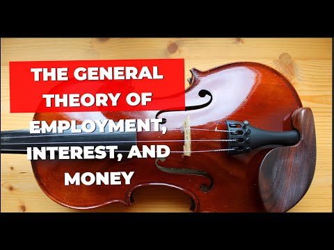 Thumbnail for "The General Theory of Employment, Interest, and Money" by John Maynard Keynes. a book in 2 min. by John Maynard Keynes
