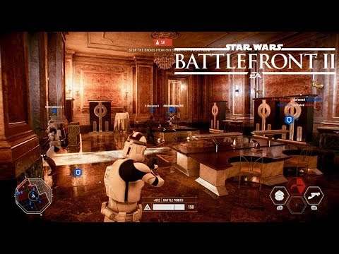 Star Wars: Battlefront 2 Gameplay - Naboo Galactic Assault as Republic Specialist (1080p 60fps)