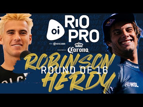 Jack Robinson vs Mateus Herdy | Oi Rio Pro - Round of 16 Heat Replay