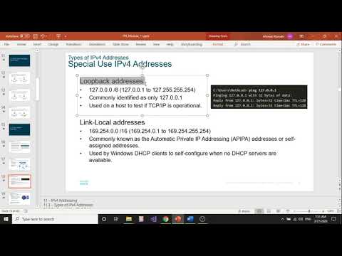 CCNA 1 - Networking 1- Module 11- Part 1