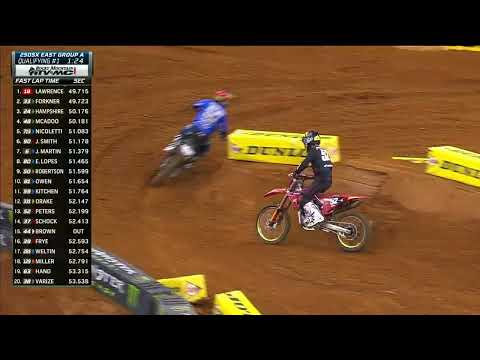 Supercross Qualifying 250 A #1 Part 2 Round 8 Arlington