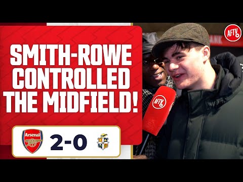Smith-Rowe Controlled The Midfield! (Alex) | Arsenal 2-0 Luton