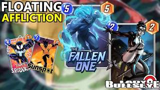 MARVEL SNAP INDONESIA - COMBO BARU AFFLICTION DENGAN FLOATING ENERGY?! LADY BULLSEYE FALLEN ONE DECK