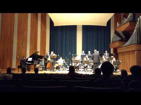 Penn State Outer Dimensions Jazz Ensemble- 2014- Blue (John Shoener- Flugelhorn)