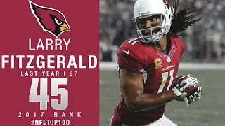 #45: Larry Fitzgerald (WR, Cardinals) | Top 100 Players of 2017