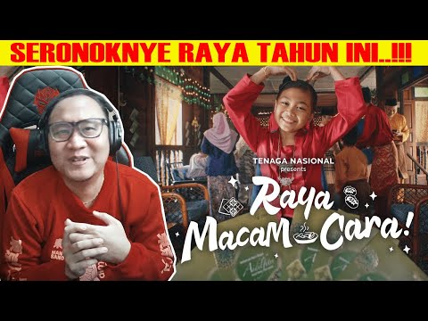 Wuah... Seronoknye Tengok Iklan ini.. Rindu Family - TNB Raya 2022 - Raya Macam Cara #indoreacttv