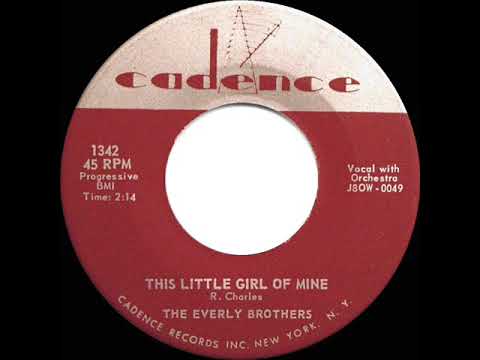 1958 HITS ARCHIVE: This Little Girl Of Mine - Everly Brothers