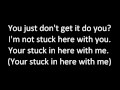Escape The Fate - Bad Blood  Lyrics