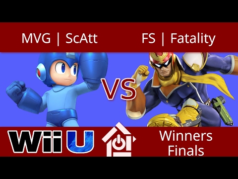 Gwinnett Brawl 2/11/2017 - MVG|ScAtt (Megaman) vs FS|Fatality (Falcon) - Smash 4 Winners Finals