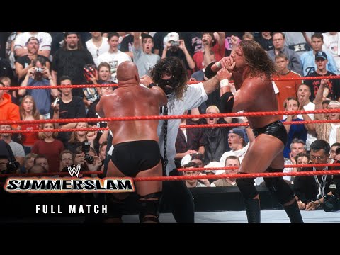 FULL MATCH: “Stone Cold” Steve Austin vs. Mankind vs. Triple H | WWE Title Match: SummerSlam 1999