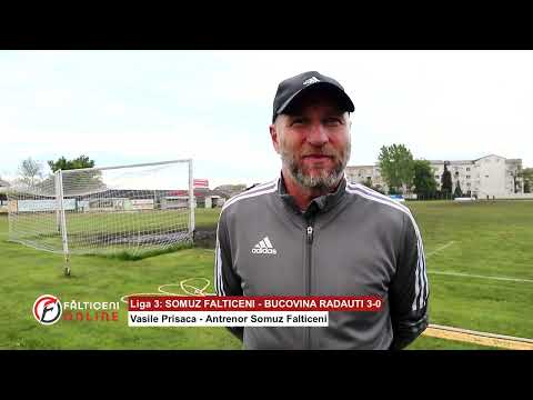 Liga 3: Șomuz Fălticeni vs. Bucovina Rădăuți 3-0 / Declarațiile antrenorului Vasile Prisacă