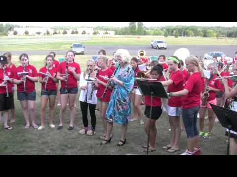 Amery HS Band Pie and Ice Cream Social 2013