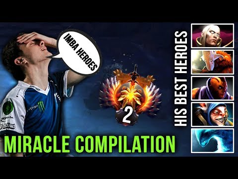 Miracle- EPIC Gameplay Compilation - Back to TOP-2 MMR - Road to TOP 1 MMR - 7.20 Patch Dota 2