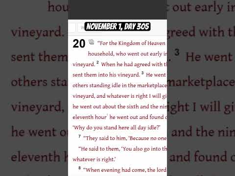 Day 305 of Reading the Bible in Chronological Order! #religion #bible #god #jesus #christmas #christ