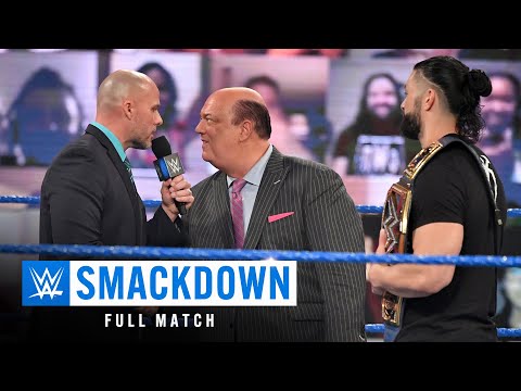 FULL MATCH: Adam Pearce vs. Paul Heyman: SmackDown, Jan. 22, 2021