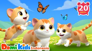 Download lagu 🐱 Lagu Kucing Lucu | Lagu Gerak & Lagu Hewan | Domi Kids Pesta Hewan - Lagu Anak mp3