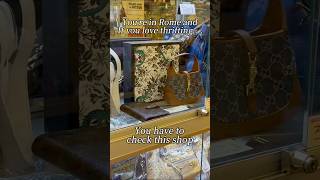 Thrift shopping with me in Rome【ローマのおすすめセカンドハンドショップ】 | mercatino dell’usato