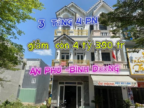Chính chủ bán gấp nhà mặt tiền SHR đúc 3 tấm ,4 PN tại trung tâm Thuận An-BD