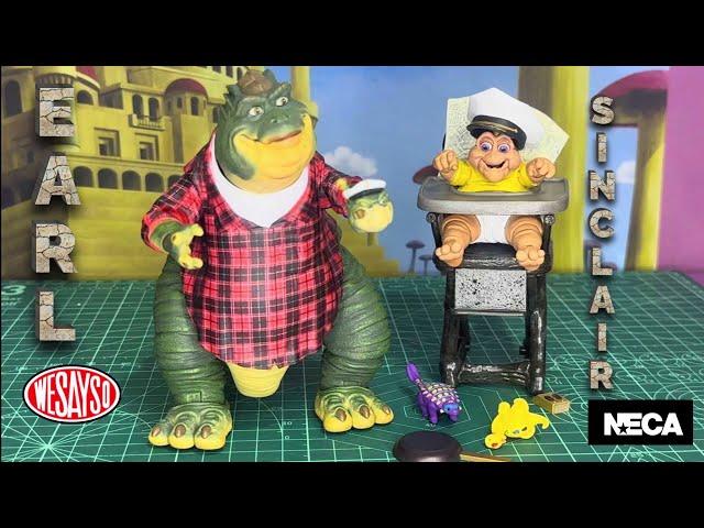 Vídeo relacionado con NECA Ultimate Earl Sinclair wesayso Ver. Scale Action Fig. 18 cm Dinosaurs