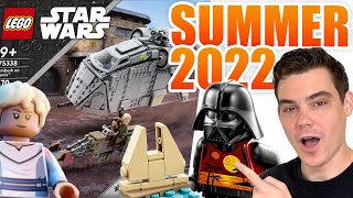 LEGO Star Wars SUMMER 2022 ANDOR GUNSHIP, BEACH Darth Vader, & OMEGA Pictures! by MandRproductions
