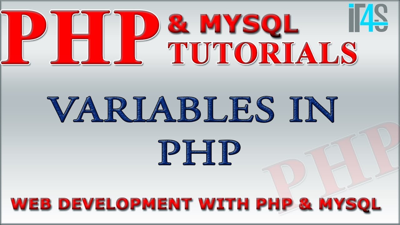 PHP Tutorial | Variables | Data Types | Examples of Variables in php