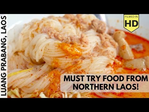 15 Must Try Types of Street Food in Northern Laos!