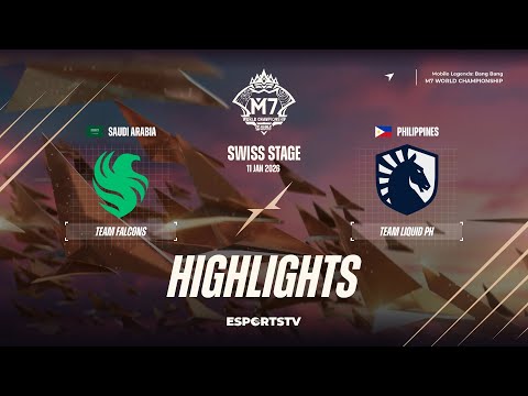 Team Falcons vs Team Liquid PH HIGHLIGHTS M7 World Championship | TLPH VS FLCN ESPORTSTV