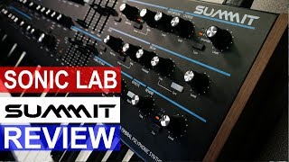 Video thumbnail for Novation Summit Synth - SonicLAB Review by sonicstate