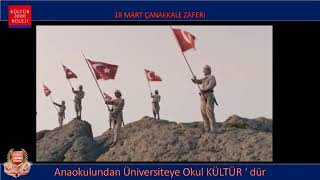 KÜLTÜR2000 KOLEJİ  ÇANAKKALE ZAFERİ SUNUM