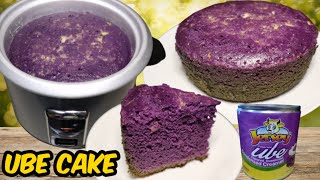 Rice Cooker Ube Cake || Super Easy and Yummy!!!