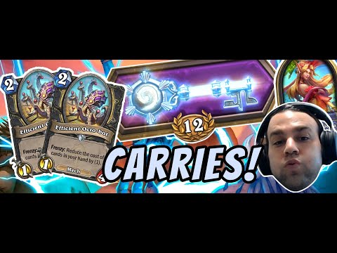 12 Wins with Double Octo-bot Rogue! - Hearthstone Arena