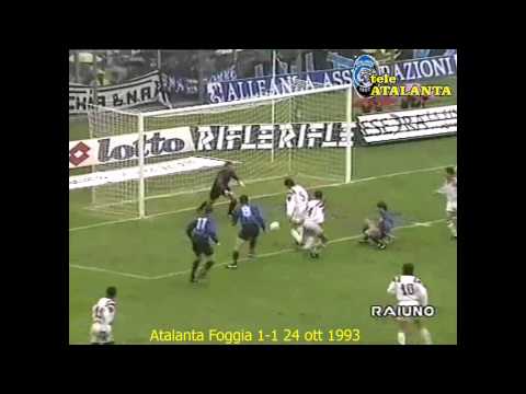 1993 94 09 Atalanta Foggia 1 1 24 ott 1993 Sauzeè