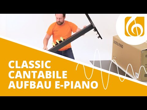 Classic Cantabile DP-50 WM – Piano numérique 88 touches - Vidéo 2