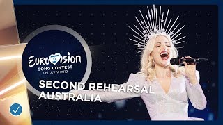 Australia 🇦🇺 - Kate Miller-Heidke - Zero Gravity - Exclusive Rehearsal Clip - Eurovision 2019