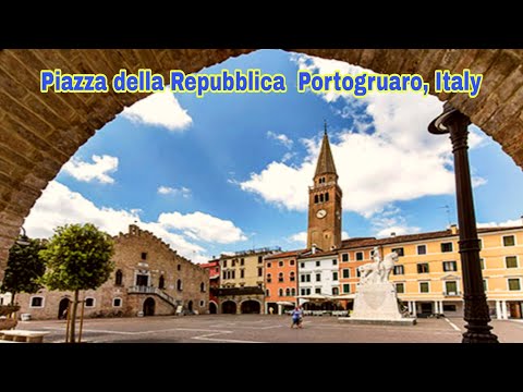 Piazza della Repubblica Portogruaro, Italy 🇮🇹 @buhayayganyan
