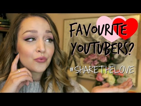 Share the Love! (Youtubers I Love & Watch) #SharetheLove | DreaCN Video