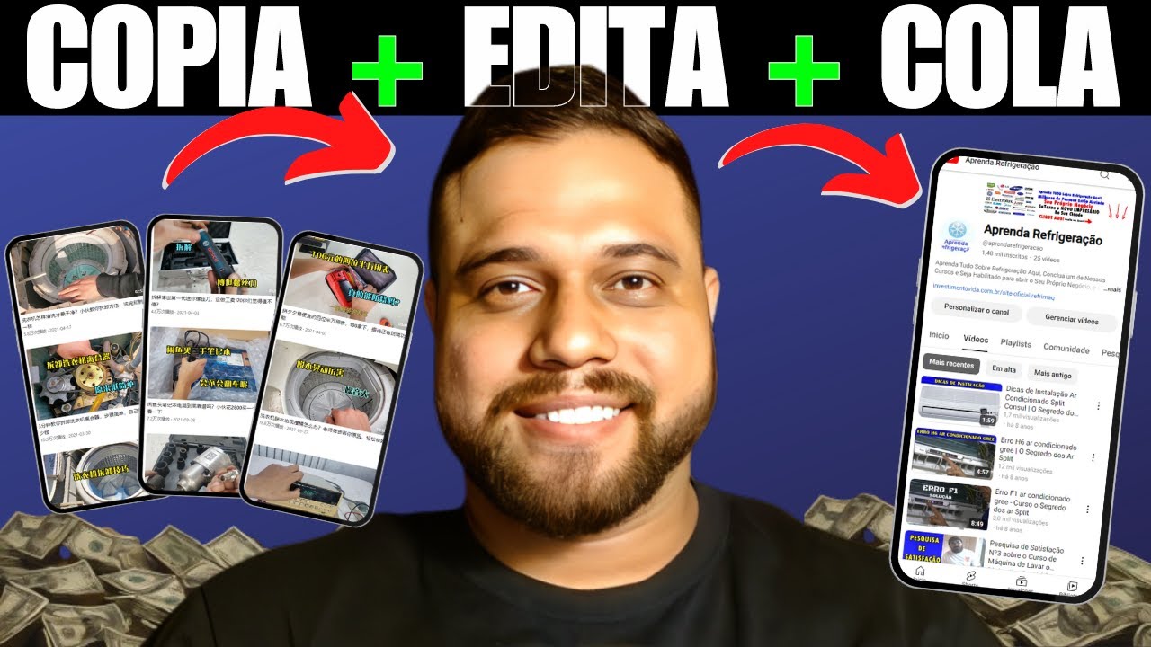 🤑 Copiando Vídeos do Aplicativo Chinês para um Projeto antigo de Refrigeração