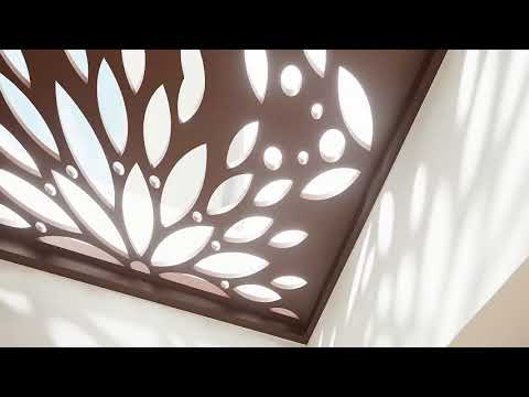 Modern Biophilic Puja Room Design | Luxury Villa Interiors India