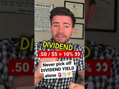 Understand Dividend Yield to get VERY RICH