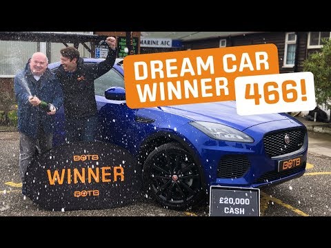 Winner! Week 11 2019 (11th March - 17th March) - Gary McMahon - Jaguar E-Pace P250 HSE + £20k