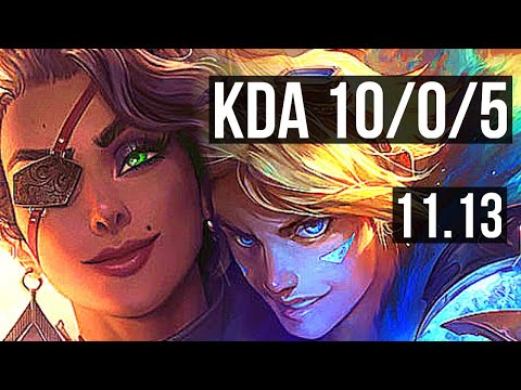 SAMIRA & Rell vs EZREAL & Nautilus (ADC) | 10/0/5, Rank 6 Samira, Legendary | KR Challenger | v11.13