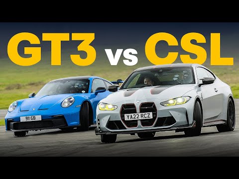 Porsche 911 GT3 vs BMW M4 CSL: Track Battle! | 4K