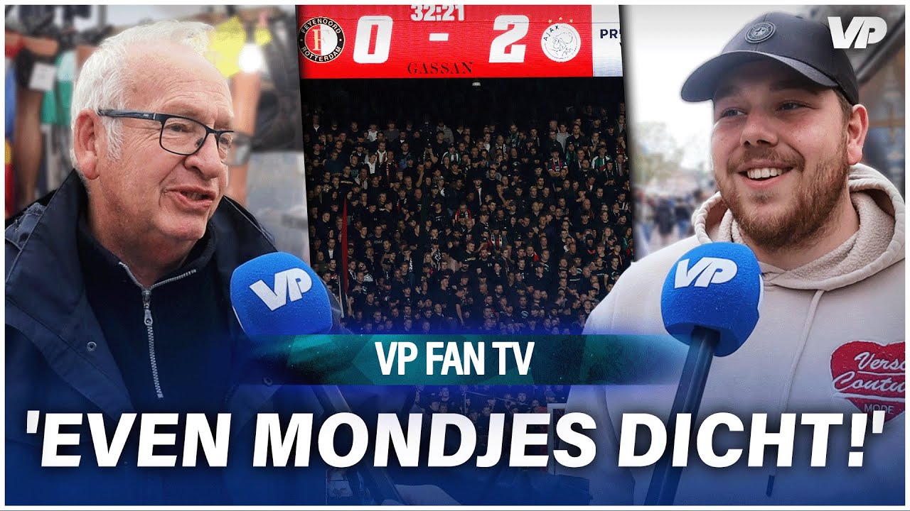 Thumbnail for article: Ajax-fans genieten van muisstille Kuip: 'Ze hadden zo'n grote mond...'