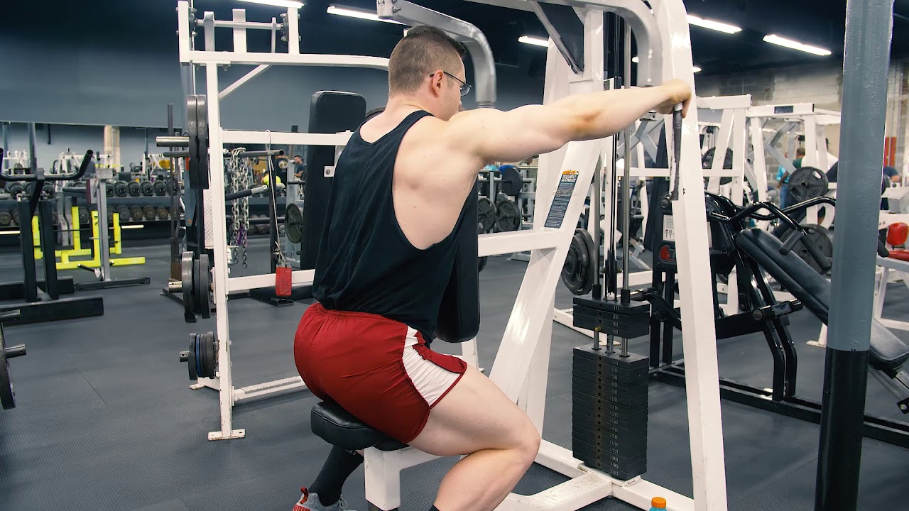 Reverse Pec Deck demonstration video