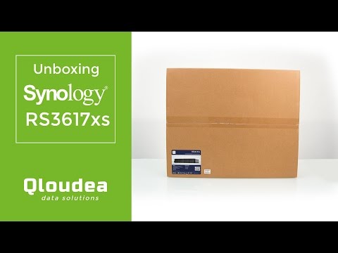 Unboxing Synology RS3617xs NAS 12 bahías Intel Xeon