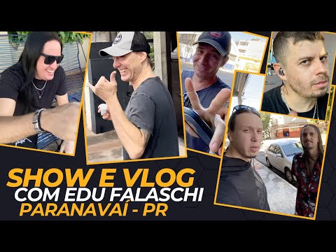 Vlog | Show em Paranavaí no Paraná com Edu Falaschi 19/04/2024