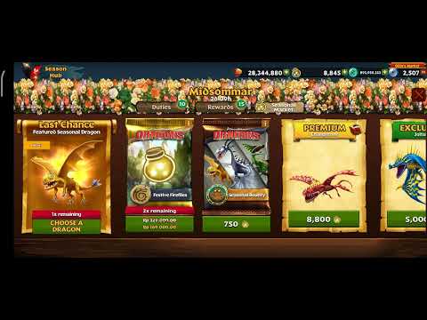 Dragon Rise of Berk First Unlock Season Bounty Midsommar