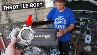THROTTLE BODY REPLACEMENT REMOVAL JEEP CHEROKEE COMPASS RENEGADE 2.4