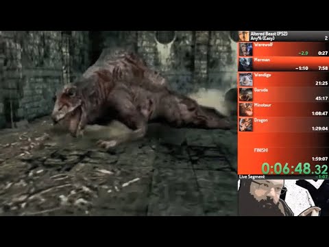 Altered Beast PS2 - Game Music Video (Speedrun Version 1)